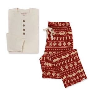 Burt's Bees Fair Isle Holiday Pajamas